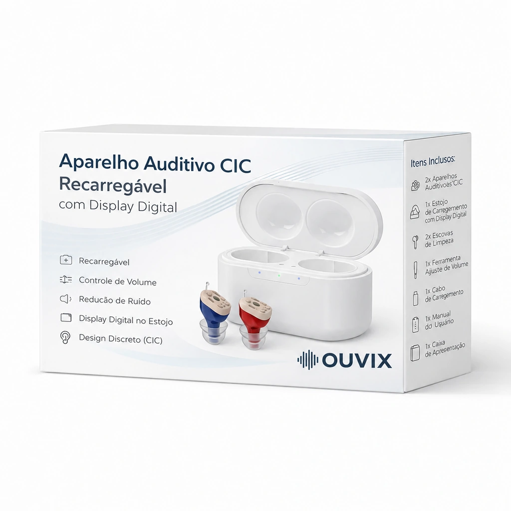 Aparelho Auditivo Ouvix Pro™
